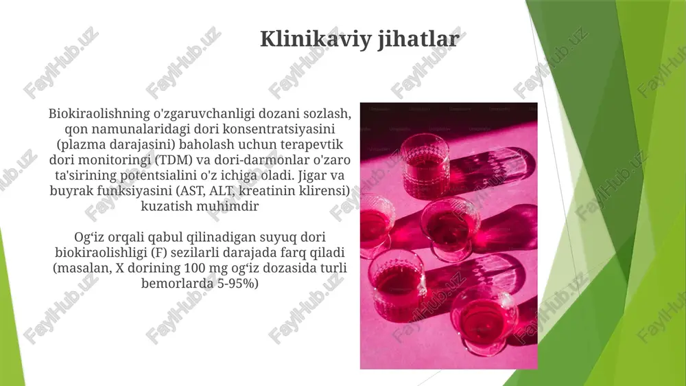 suyuq dorilarning biosamaradorligi va unga ta'sir etuvchi omillar - Page 4