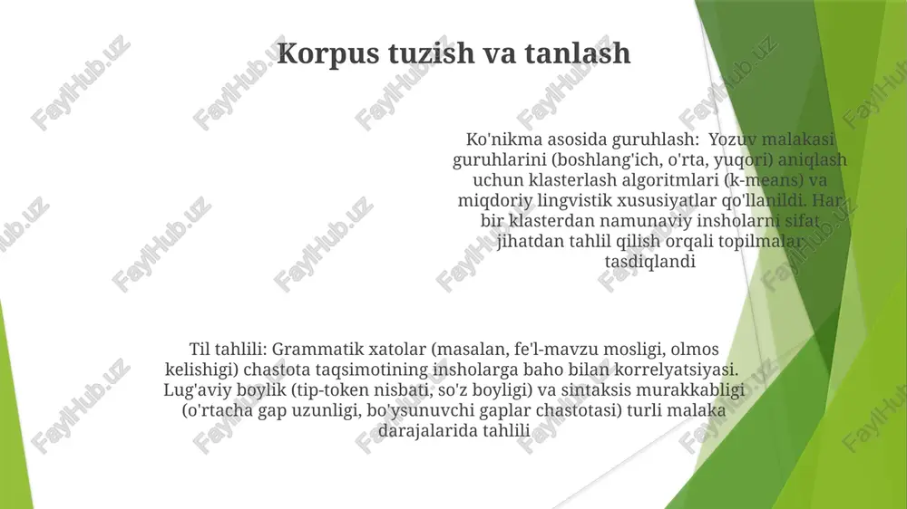 yozish malakasi bõyicha til materiallarini tahlil qilish - Page 4