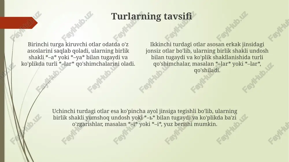otlarning 3 turdagi tuslanishi - Page 4