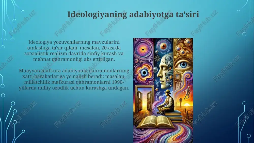 adabiyot va mafkuraning o'zaro ta'siri - Page 4