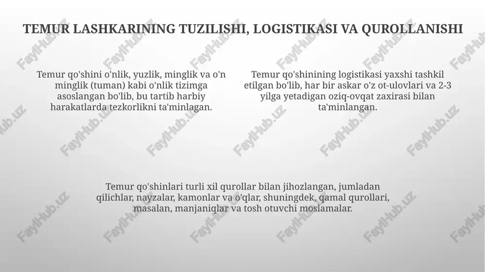 amir temurning yurishlari va harbiy san'ati - Page 4