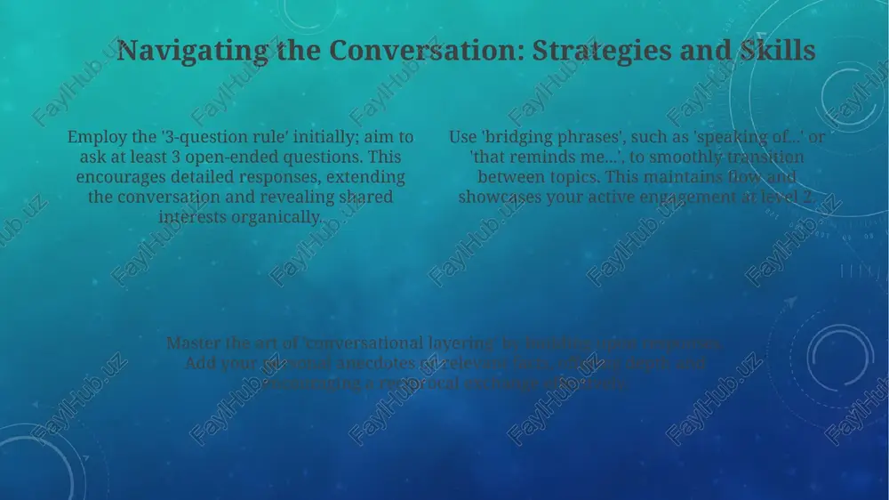 the art of small talk: purpose and practice - Page 4