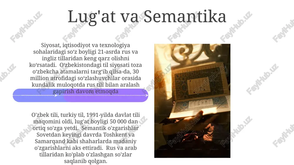 o'zbek adabiy tilining davlat tili mavqeidagi oʻrni - Page 4