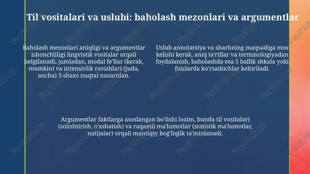 annotatsiyalar va sharhlarning turlari va strukturaviy elementlari - Page 4