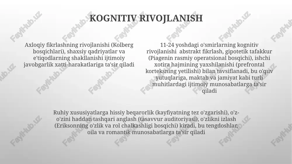 keksalik davrining psixologik xususiyatlari - Page 4