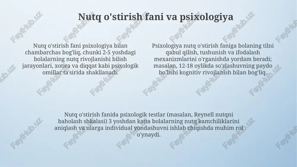 nutq o'stirish fanining boshqa fanlar bilan aloqasi - Page 4
