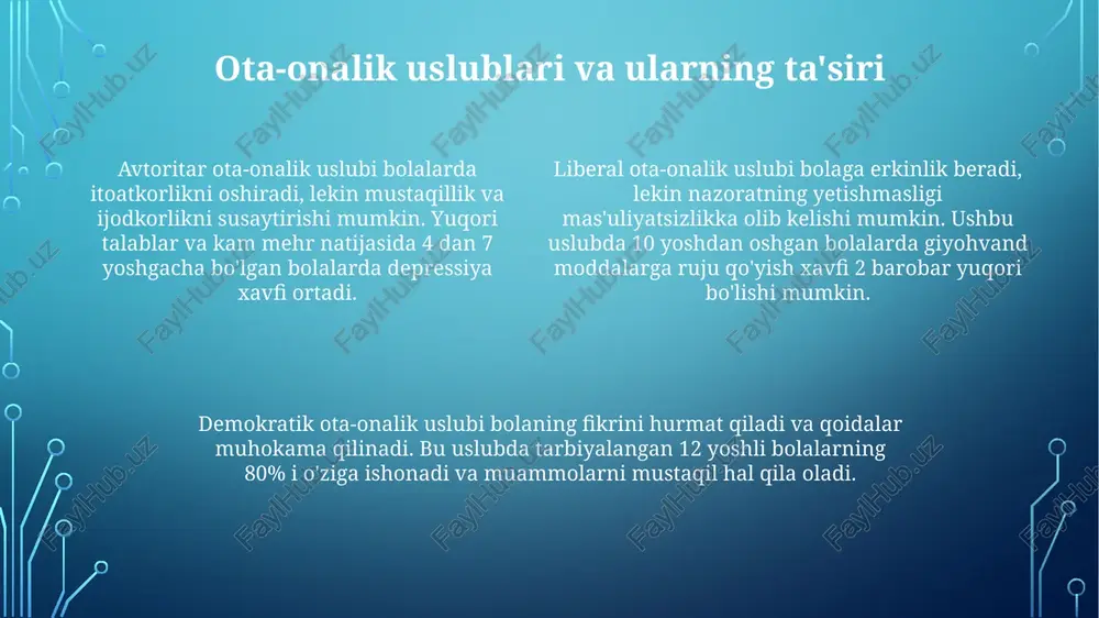 bolaning oiladan tarbiyalanishi: pedagogik asoslar - Page 4