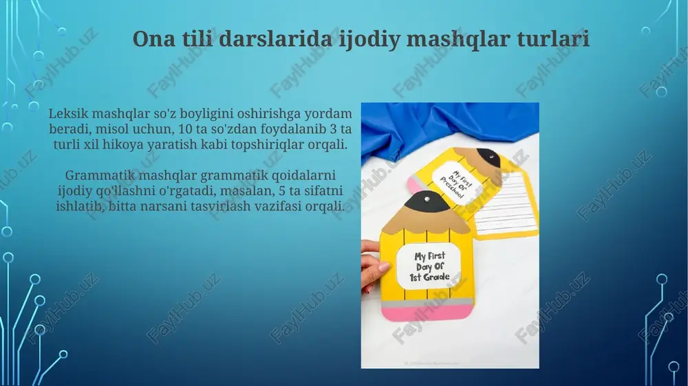 ijodkorlikni o'rgatishda mashqlar - Page 4