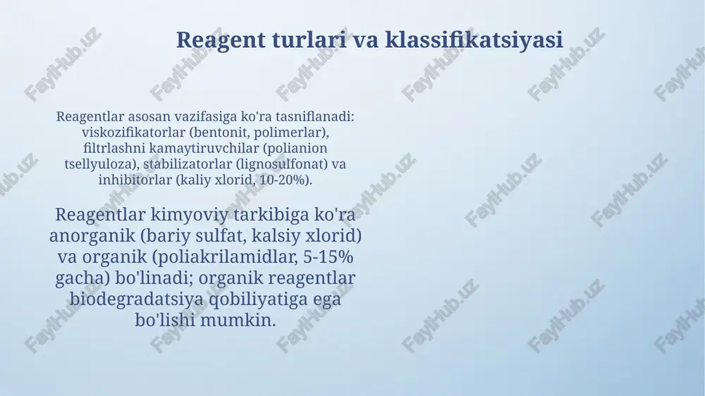 burg‘ilasheritmalarigaishlovberishgamo‘ljallangankimyoviyreagentlar - Page 4