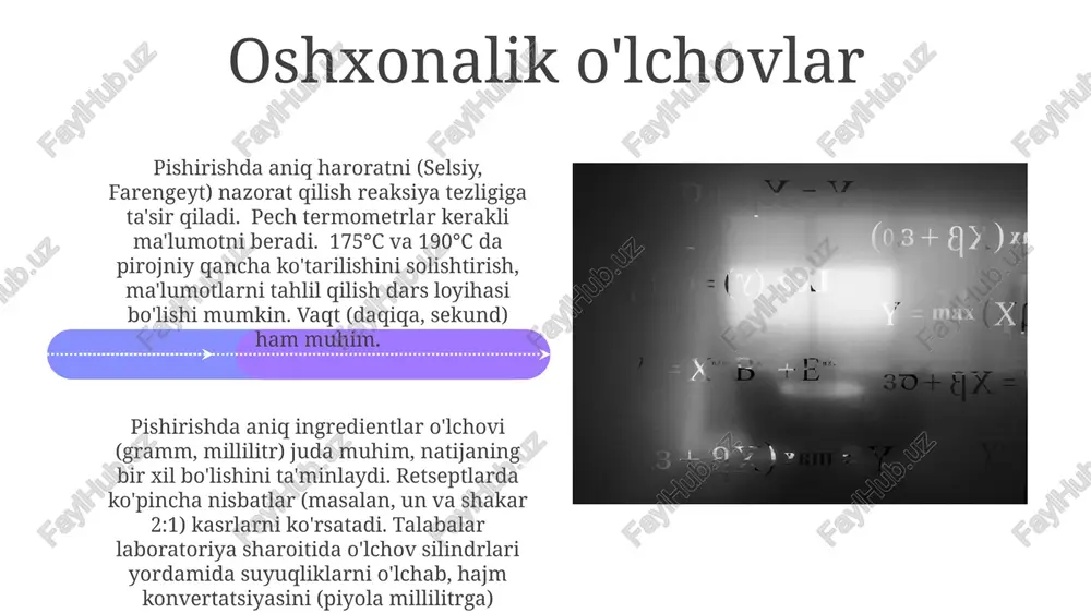 ilg'i sarfi bilan bo'lib, kerakli benzin miqdorini aniqlash va 3.50$/gallon narxda 500 mil masofaga borish uchun umumiy yoqilg'i xarajatlarini hisoblash. kiyim-kechak xaridlari: 2 ta ko'ylak (har biri 15$) + 3 juft paypoq (har biri 5$) umumiy narxini hisoblash, 65$ ga 7% soliq qo'shish, nyu-yorkdagi old navy va gap do'konlaridagi narxlarni solishtirish. haqiqiy vaziyatda qo'shish, ko'paytirish va foiz hisob-kitoblarini mustahkamlaydi. kundalik odatlar va vaqt 01 02 nyu yorkdagi maktabda kunlik oddiy ishlar arifmetika masalalariga aylanadi: 3 bola 12 ta pechene bo'lishdi (bo'lish), har bir vazifa 5 minutdan, 4 ta vazifa – jami 20 minut (ko'paytirish), jadvaldagi tanaffus (15 minut) va rasm darsini (25 minut) taqqoslash sales 1st qtr 2nd qtr 100 0 sales 1st qtr 2nd qtr 100 0 e'tiboringiz uchun rahmat @taqdimot_robot image4.jpg image5.jpg image6.jpg image7.jpg image8.jpg image9.jpg image10.jpg image11.jpg image12.jpg image13.jpg image14.jpg image15.jpg image1.jpeg image2.jpeg image3.jpeg