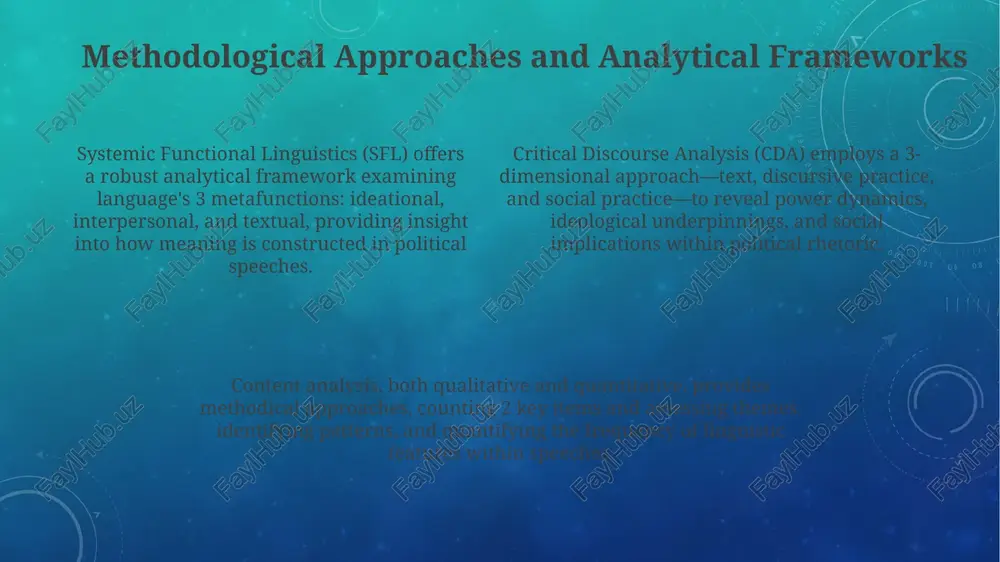 introduction to discourse analysis of political speech - Page 4