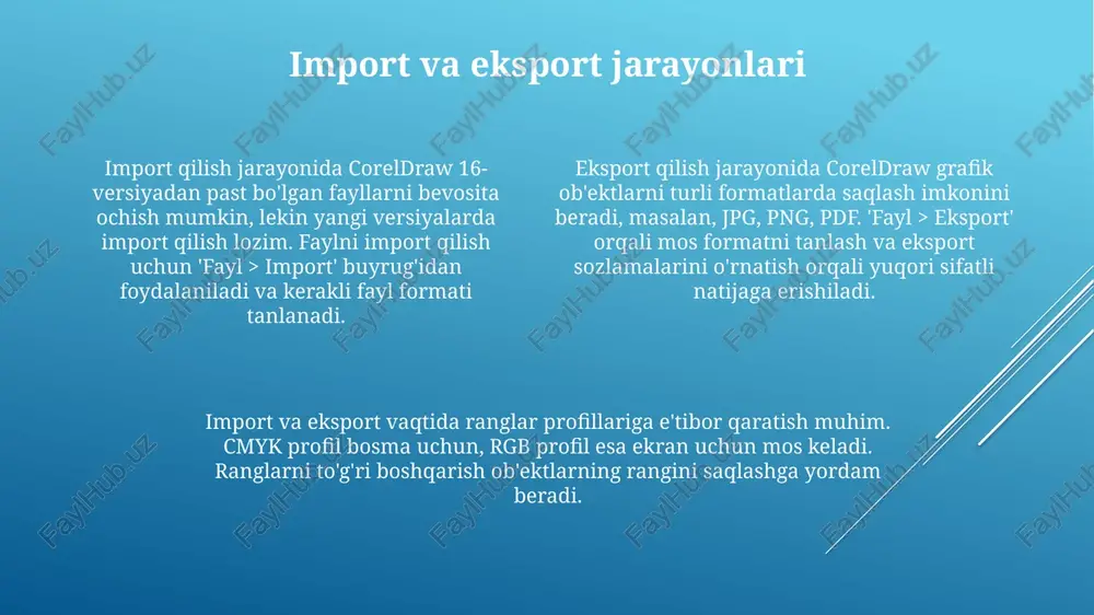 corleldrawdasturidaobʼektlarniimportvaeksport - Page 4