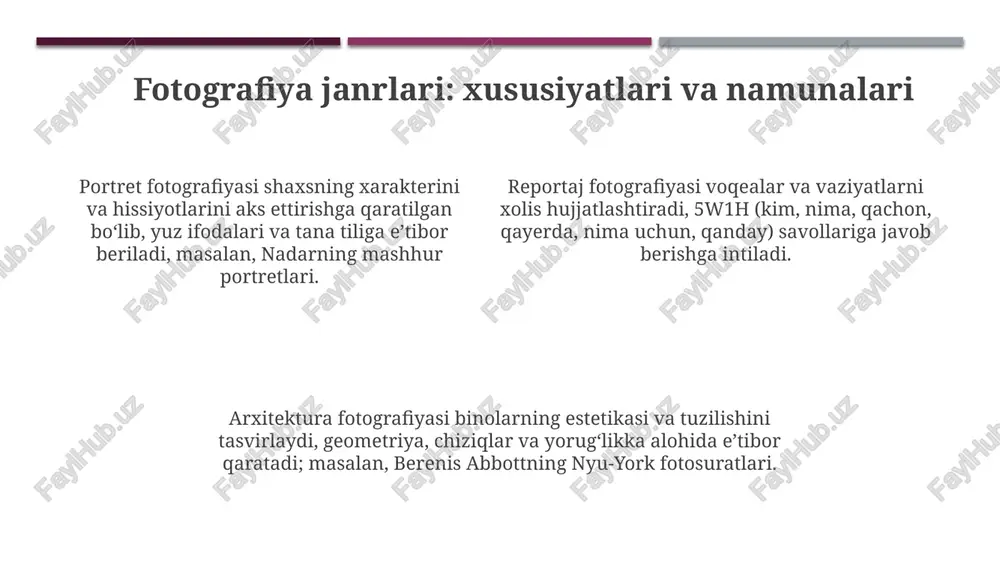 fotografiya tarixi va janrlari - Page 4