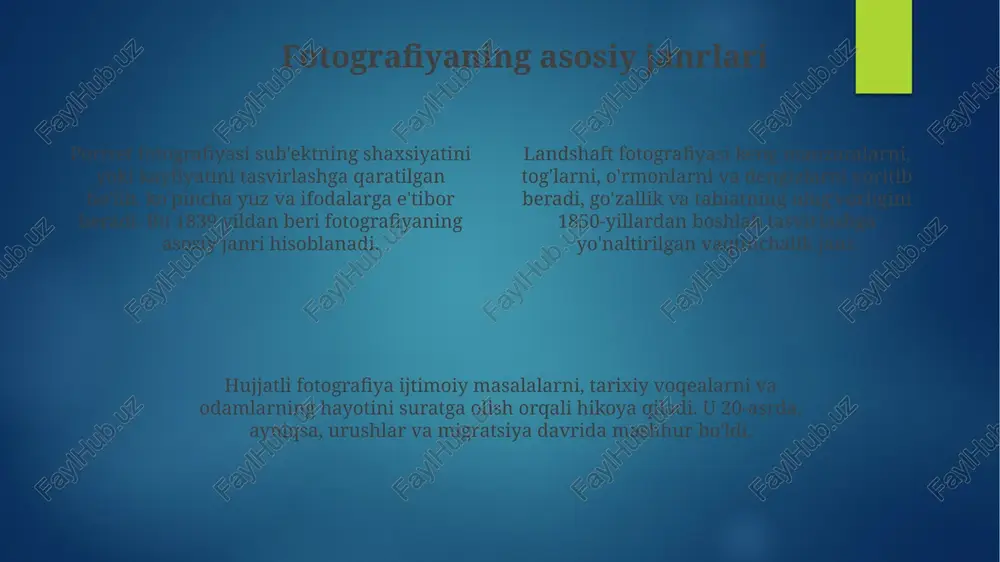 fotografiya tarixi va janrlari - Page 4