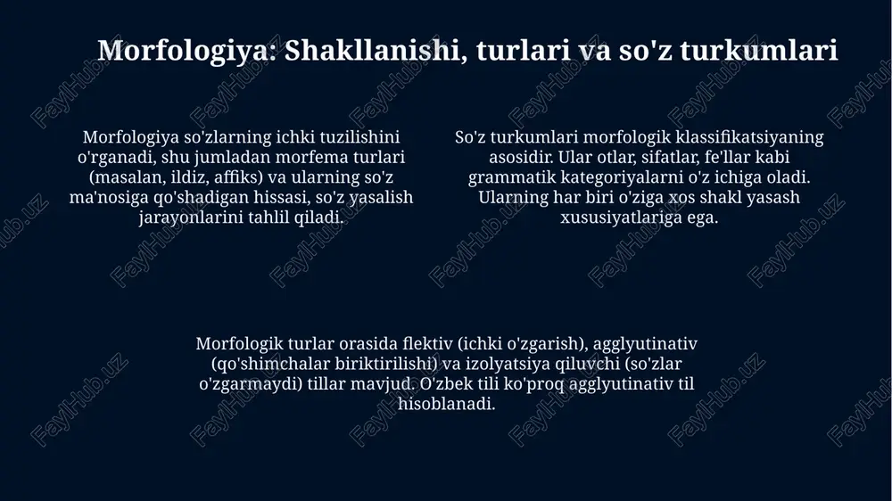 grammatika: ta'rif, ahamiyat va tilshunoslikdagi o'rni - Page 4