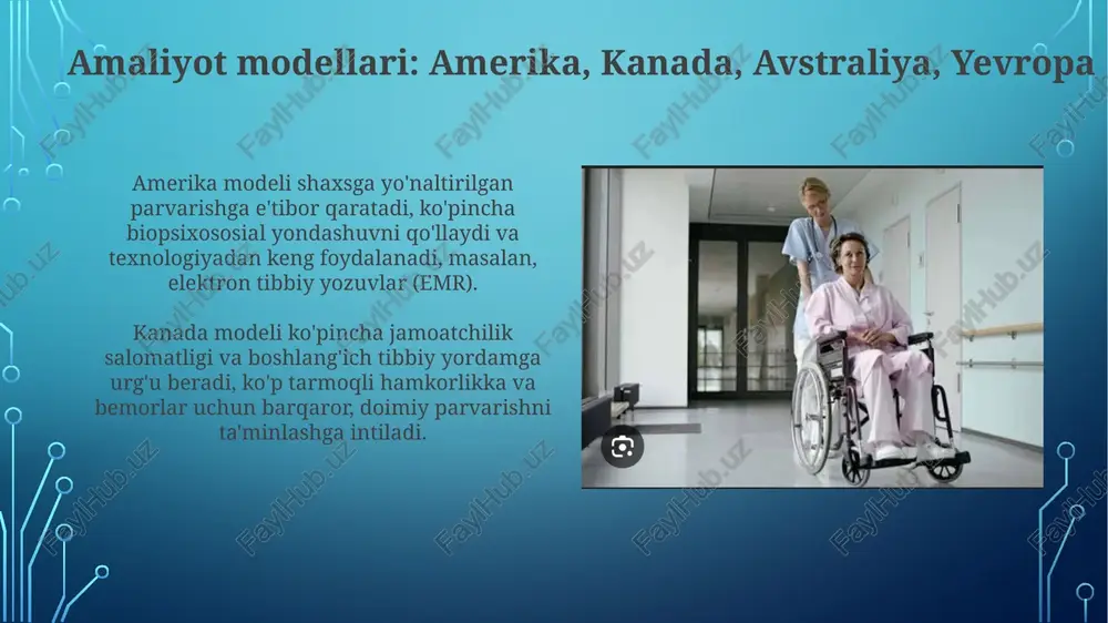 hamshiralik parvarishi modellarining xorijiy usullari - Page 4