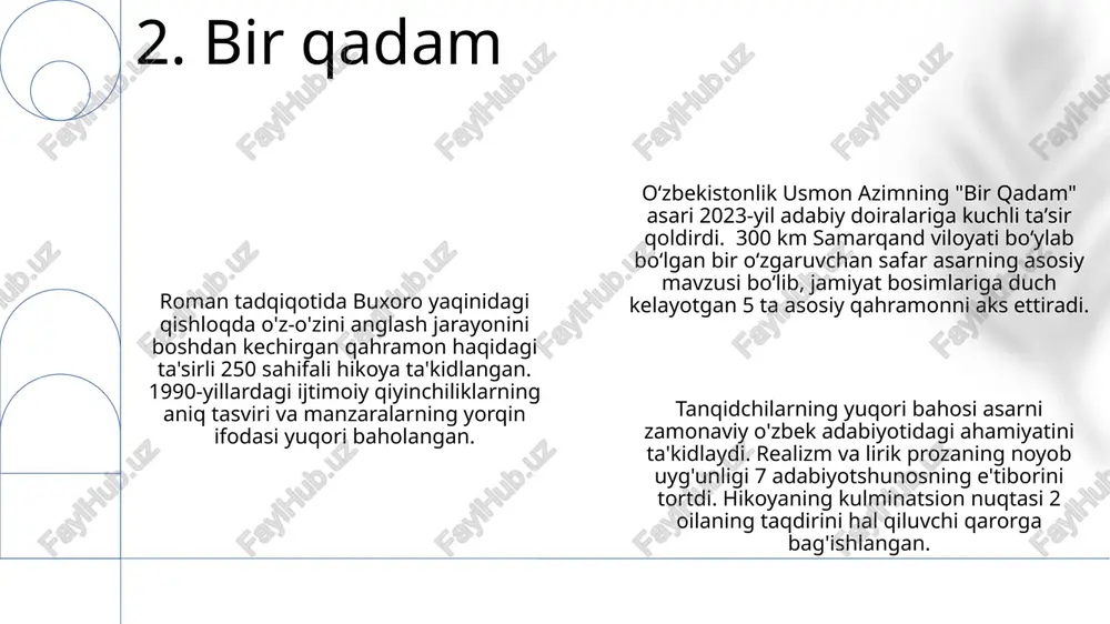 usmon azimning "bir qadam" - Page 4