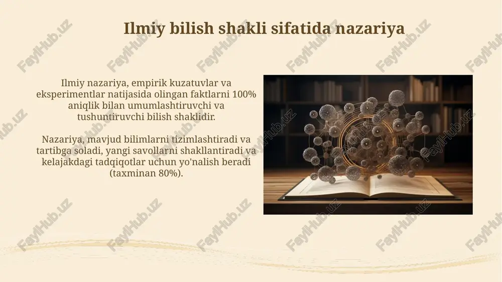 ilmiy nazariya va ilmiy bilim shakli sifatida - Page 4