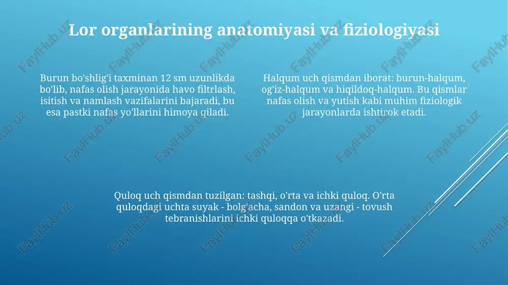 ini va mushaklarning bo'shashishini rag'batlantirishga qaratilgan. nafas olish mashqlari segmental nafas olish mashqlari o'pkaning muayyan sohalariga qaratilgan bo'lib, ventilyatsiyani 25% gacha yaxshilaydi va bronxial sekretsiyalarni tozalashga yordam beradi. nafas olish mashqlari diafragmaning harakatini yaxshilaydi, bu esa o'pka hajmini 15-20% ga oshiradi va kislorod bilan ta'minlanishni optimallashtiradi. lablarni burishtirib nafas chiqarish usuli nafas olish yo'llaridagi bosimni 5-10 sm h2o ga oshiradi, alveolalarning yopishishini oldini oladi va gaz almashinuvini yaxshilaydi. muolajalarga ko'rsatmalar va qarshi ko'rsatmalar davolash ko'rsatmalari orasida suyak sinishidan keyin funksiyani tiklash, nevrologik kasalliklarda harakatni yaxshilash, va ortopedik muammolarni erta davolash kiradi. qarshi ko'rsatmalar - o'tkir yallig'lanish jarayonlari, yuqori tana harorati (38°c dan yuqori), va yurak yetishmovchiligi kabi og'ir holatlar hisoblanadi. fizioterapiya qon ketishi xavfi yuqori bo'lgan bemorlarga, onkologik kasalliklarining faol bosqichida va psixik kasalliklari og'ir darajada bo'lganda tavsiya etilmaydi. klinik misollar yelka churrasi shikastlanishidan so'ng, fizioterapiya harakat oralig'ini tiklashga, og'riqni kamaytirishga va mushaklarning kuchini yaxshilashga yordam beradi, masalan, 8-12 hafta …