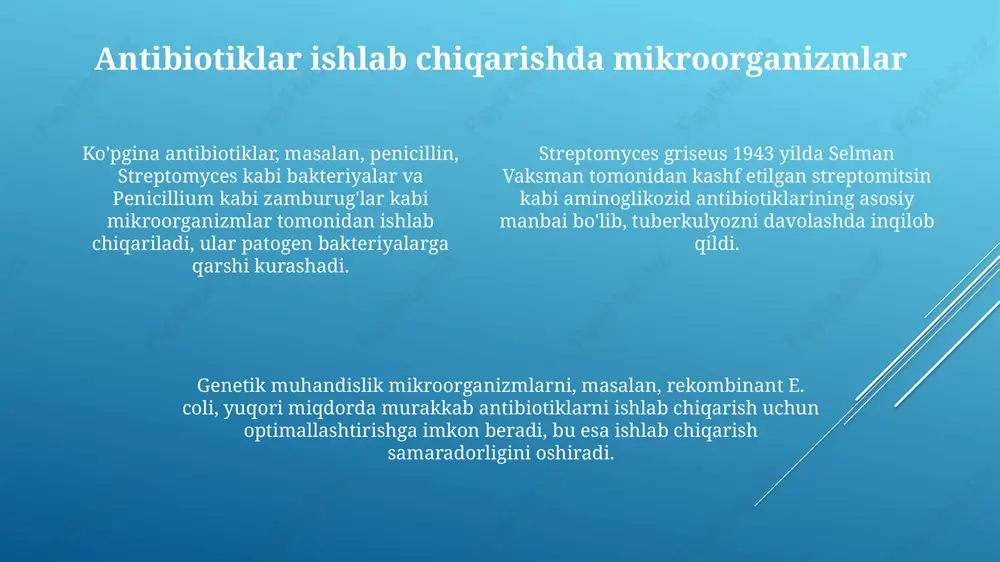 mikroorganizmlardan foydalanish usullari - Page 4