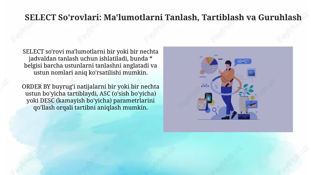 ms access'da so'rovlar yaratishga kirish va sql asoslari - Page 4