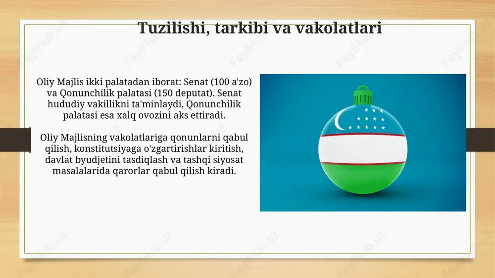 o'zbekiston respublikasi oliy majlisi - Page 4