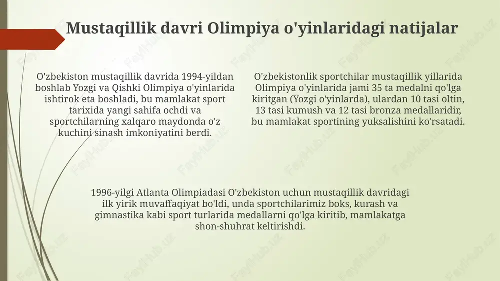 o‘zbekiston respublikasining olimpiadalarda ishtiroki - Page 4