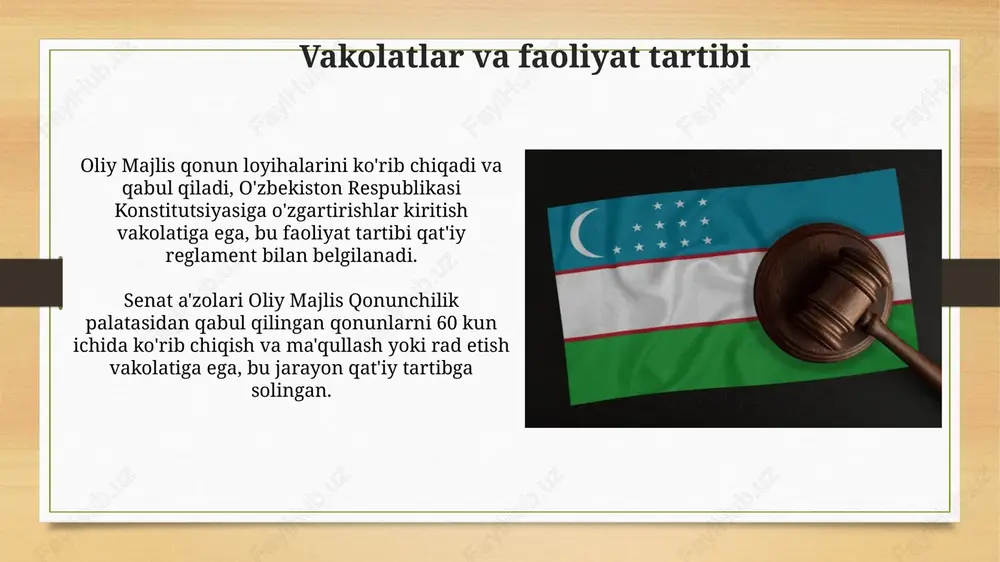 oliy majlisning tuzilishi va vakolatlari - Page 4