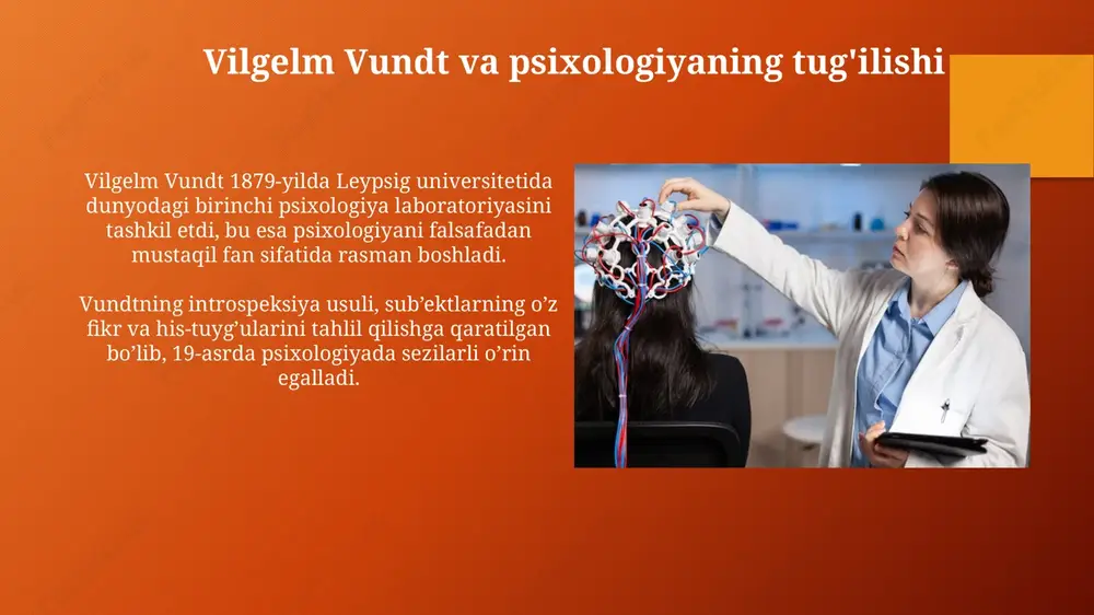 psixologiyaning mustaqil fansifatida shakllanishi - Page 4