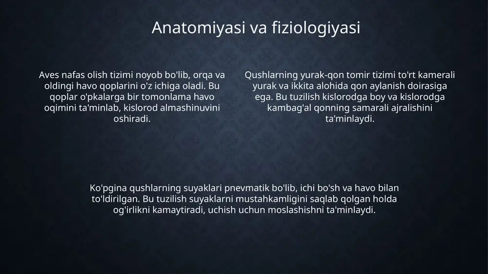 umumiy tavsif va anatomiyasi - Page 4