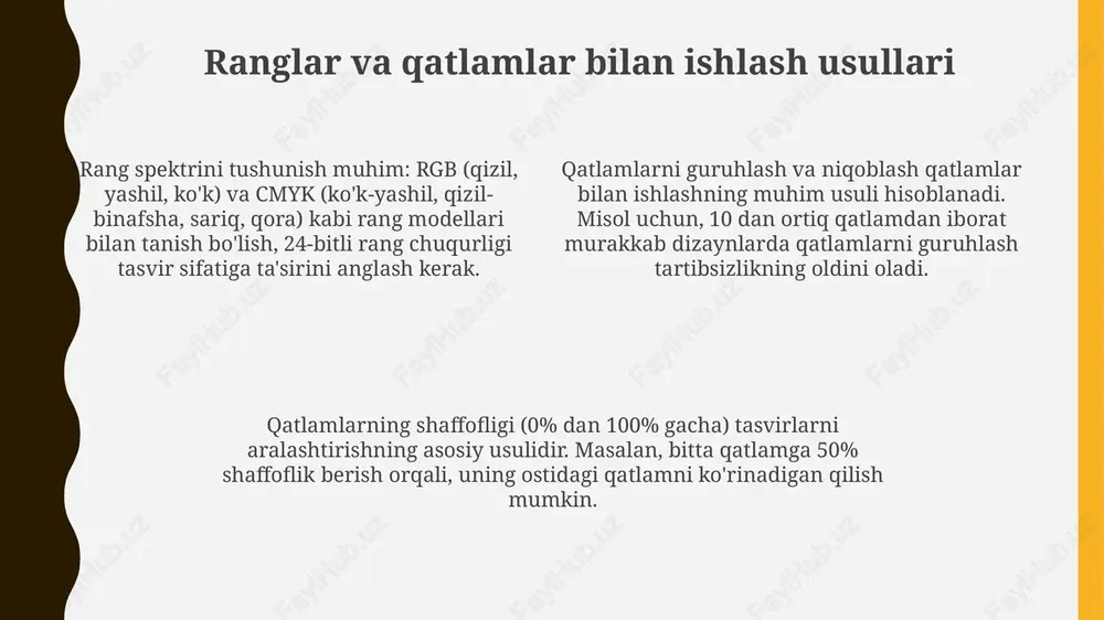 rastr grafik muharrirlari va ranglar bilan ishlash html tilida - Page 4
