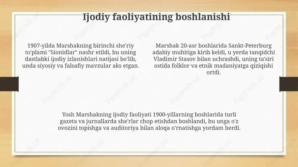 samuil marshakning hayoti va ijodi - Page 4