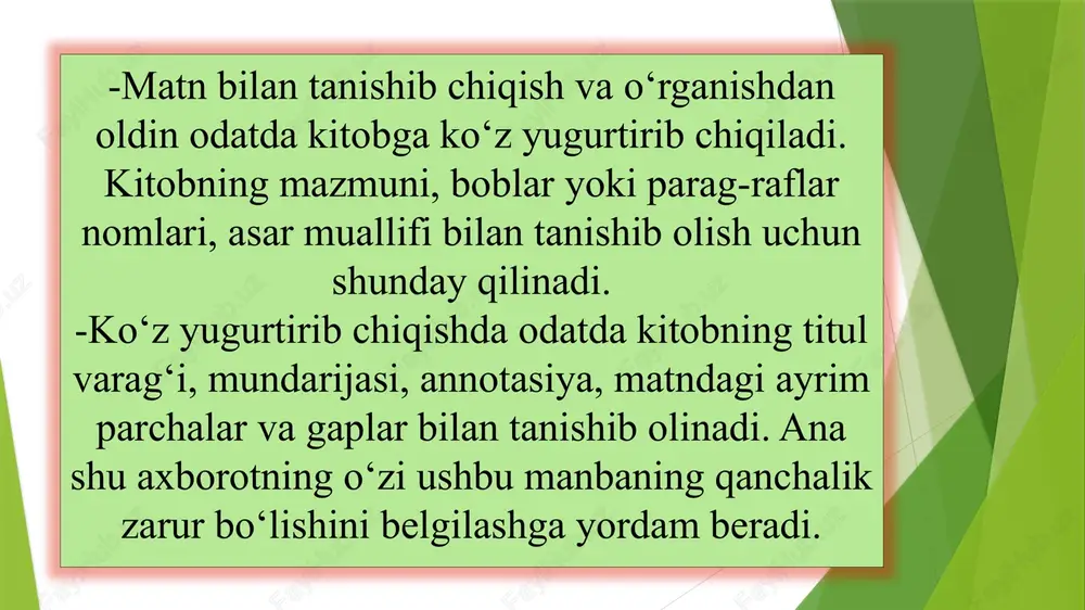 qqa eshitilishi tovushning akustik (eshitilish) tomonidir. jismning tebranishi havoni to’lqinlantiradi, natijada tovush hosil bo’ladi. nutq to-vushlari oliy asab tizimi signali tufayli tovush paychalarining tebranishidan nutq a'zolarida hosil bo’ladigan shovqindan iboratdir. akustik jihatdan tovushning balandligi, kuchi, tembri va cho’ziqligi farqlanadi. tovushning balandligi tebranishning miqdoriga bog’liq: tebranish qancha ko’p bo’lsa, tovush ham shunchalik baland bo’ladi va aksincha, tebranish oz bo’lsa, tovush ham past bo’ladi. tebrangich qancha kichik bo’lsa, u shuncha tez tebranadi, binobarin, tovush ingichka chiqadi. urg’u ifodali o’qishning asosiy vositalaridan biri bo’lib, u ta’kidlash, ayricha diqqat uchun zarurdir.urg’u yordamida so’zlarni to’g’ri talaffuz qilish ma’noni chuqurroq anglash mumkin. ilmiy adabiyotlar ma’lumotiga ko`ra so’z urg’usi, gap urg’usi, dinamik urg’u, psixologik urg’u kabi turlarga bo’linadi. so’z urg’usi-ma’no farqlashdek muhim ahamiyatga ega: “qo’shma” fe’l bo’lsa, birinchi bo’g’inni, sifat bo’lsa, ikkinchi bo’g’inni cho’zibroq aytish lozim. akademik, bo’g’lama, bog’lar,etik, atlas, gulsiz,tugma singari so’zlar fikrimizni dalillaydi. mantiqiy urg’u-ifodali o’qish uchun muhim, negaki matnda yashiringan bo’lib, uni aniqlash kitobxonning …