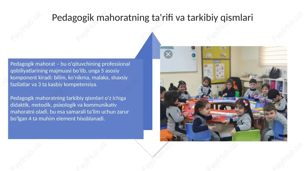 taʼlim jarayonlarini tashkil etishda tarbiyachining oʻrni va pedagogik mahorati - Page 4