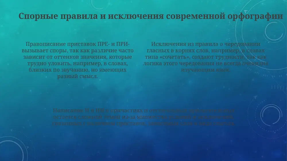 prezentatsiya "sovremennaya orfografiya. problemi i spori" - Page 4