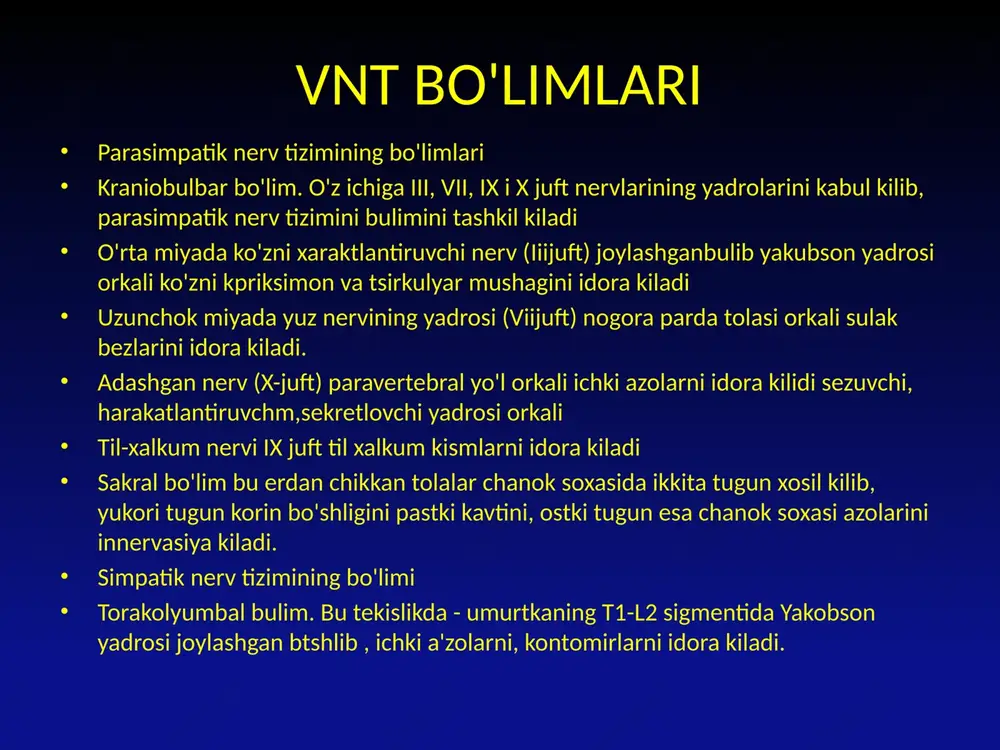 vegetativ nerv tizimining fiziologiyasi - Page 4