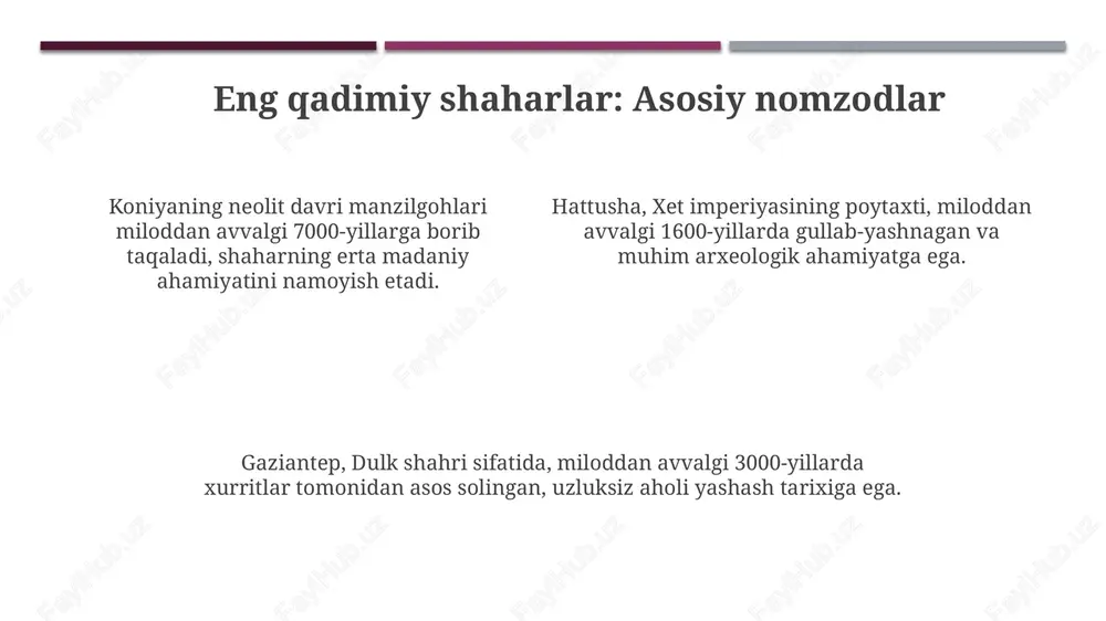 turkiyaning eng qadimiy shaharlari - Page 4