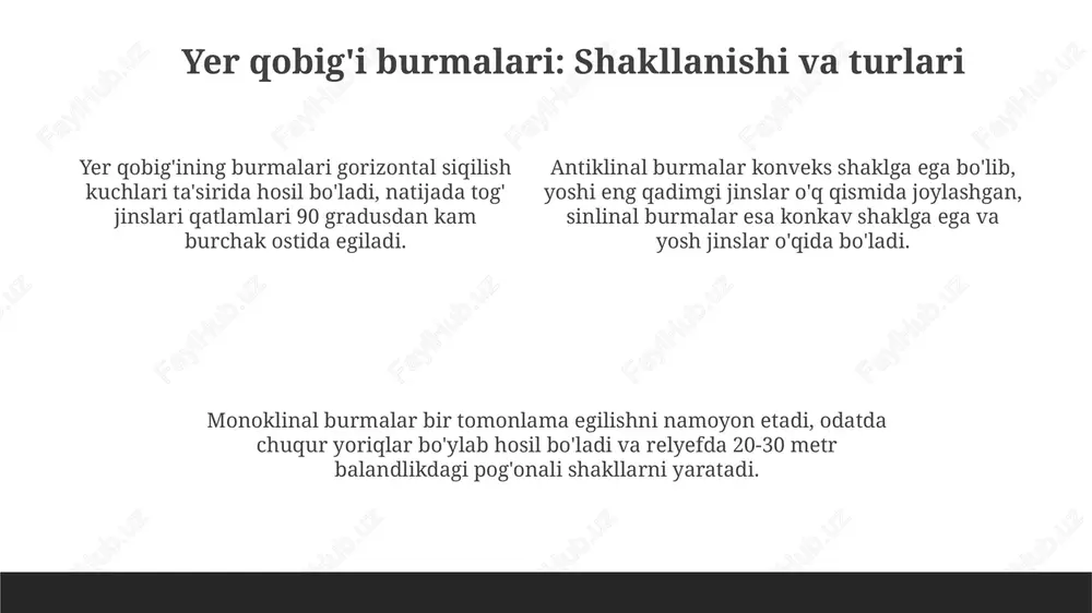 tektonik harakatlar. burmalar - Page 4