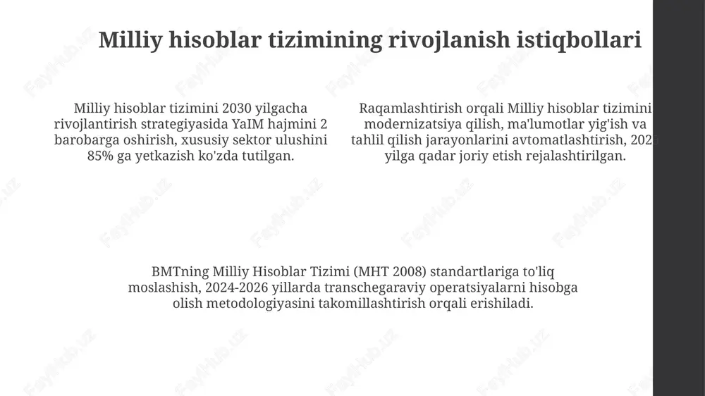 o'zbekistonda milliy hisoblar tizimi - Page 4