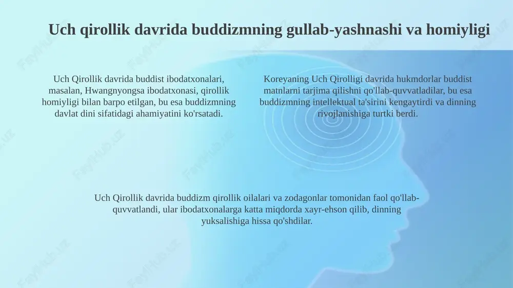 qadimgi koreyada buddizm tarqalishi va roli - Page 4