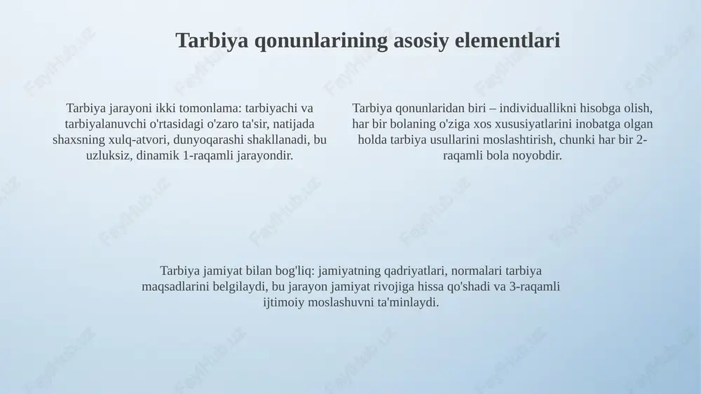 tarbiya qonuniyatlari - Page 4