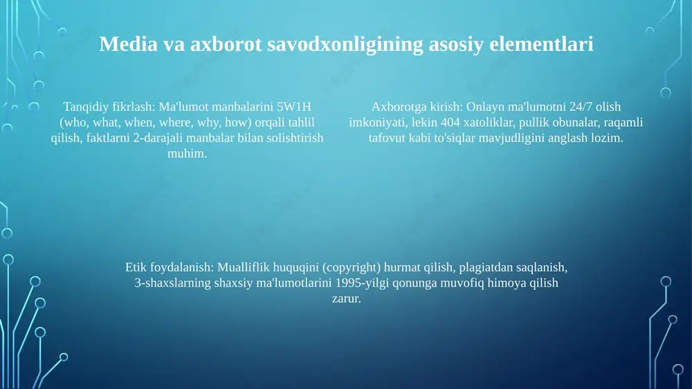 media va axborot savodxonligi - Page 4