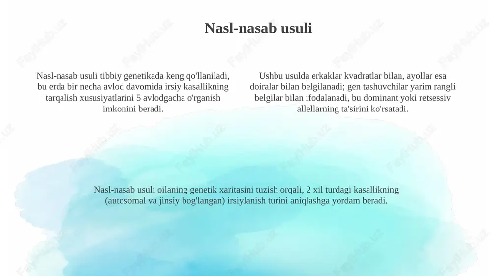 antropogenetika usuli - Page 4
