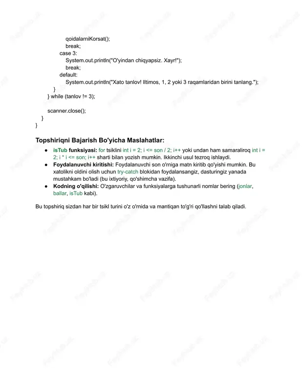 "tub sonlar labirinti" o'yini - Page 4