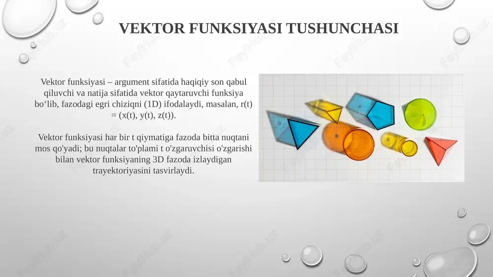 vektor funksiyaning geometrik tasviri - Page 4