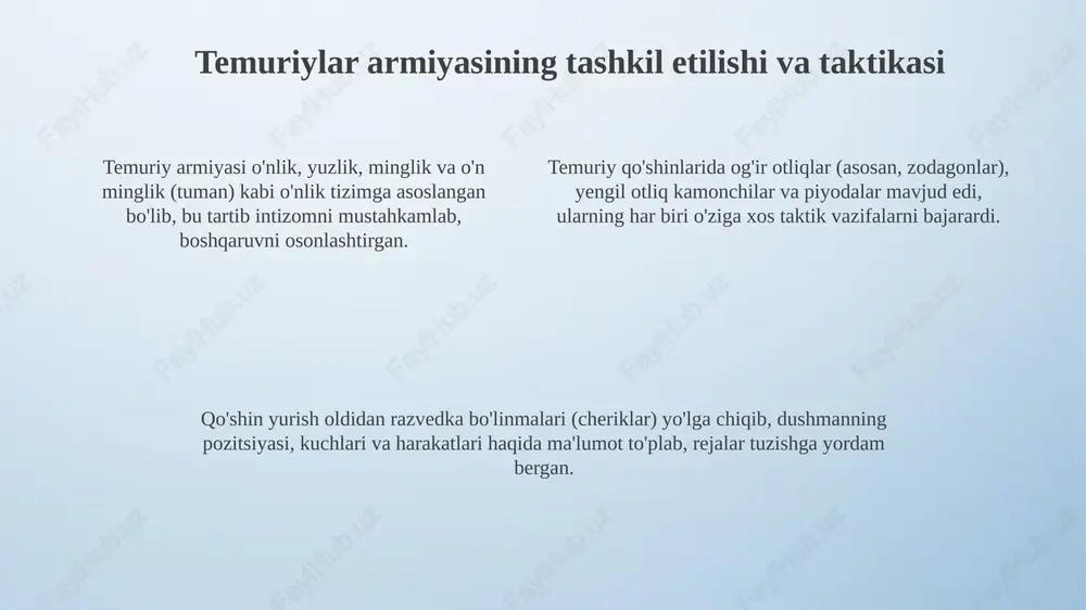 amir temurning yurishlari va harbiy sanati - Page 4