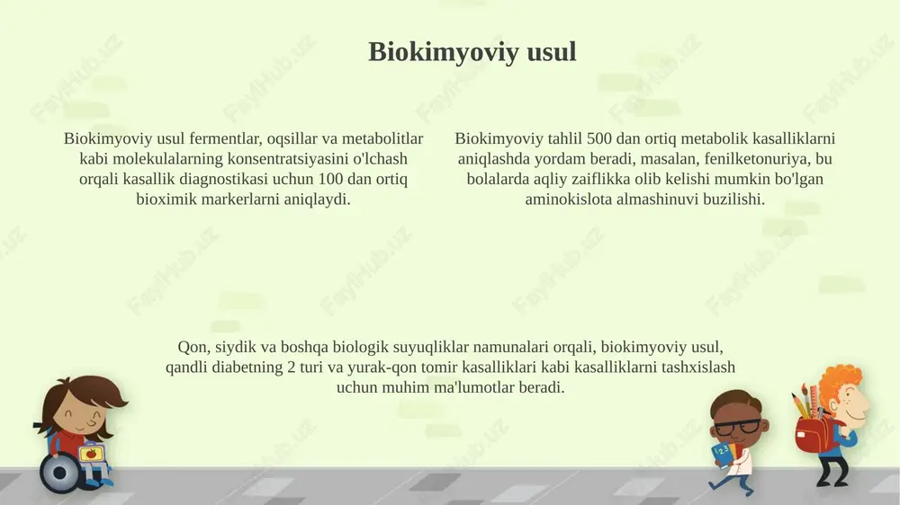 antropogenetika usuli.biokimyoviy va sitogenetik usul - Page 4