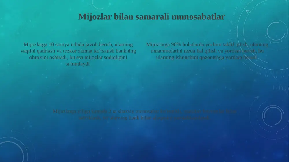bank hodimining etiketi va mijozlar bilan munosabati - Page 4
