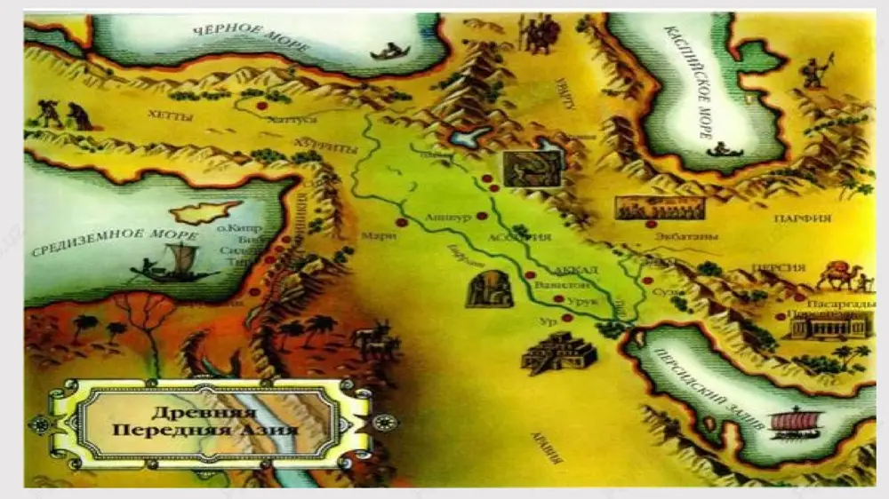 o'qilishga katta hissa qo'shdi. u eronda xamadon (midiyaning qadimgi poytaxti ekbatana) shahri yaqinida behistun qoyasida doro i ning uch tildagi ulkan yozuvini topdi. 1947-yilda roulingson yozuvning bobil qismidagi 600 belgidan 250 tasini aniqladi. olimlar j.oppenxeym, e.xinks va boshqalar mesopotamiyaning akkad mixxatlarini o'qishga o'z hissalarini qo'shdilar. 1855-yilda behistun yozuvining uchinchi qismi elam tilidagi mixxatlar ham olimlar tomonidan o'qildi. xix asrning 90-yillarida nemis olimi f.delich akkad tilining grammatikasi va lug'atini yaratdi. shumer mixxat yozuvini o'qish keyinroq xix asrning i yarmida f. tyurgo-danjan, o. pepel, a. daymel va a. falkenshteynlar tomonidan amalga oshirildi. arxeologik ma'lumotlar qadimgi mesopotamiyadagi birinchi arxeologik qazishmalar xix asr o'rtalarida uning shimoliy qismi osuriya joylashgan joyda amalga oshirildi. 1842-yil fransuz diplomati p.botta kunjik tepaligini qazishni boshladi. chunki bu joy mahalliy afsonalarga ko'ra ossuriya davlatining poytaxti ninevya bo'lgan. ammo tepalikni qazish aytarli natija bermagach, u bu yerda ishni tugatib xorsabod qishlog'ida qazish ishlarini boshladi. u bu joyda 1843-yil osuriya podshosi sargon …