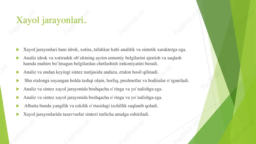 xayol jarayonlari va uning turlari - Page 4